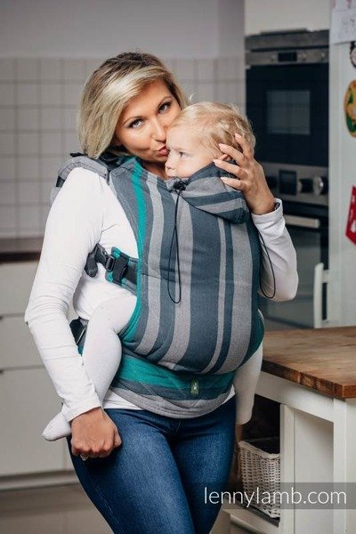 Nosidełko ergonomiczne LennyLamb - LennyUpGrade Smoky Mięta