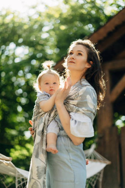 LennyLamb Ring Sling - Rainforest Serene