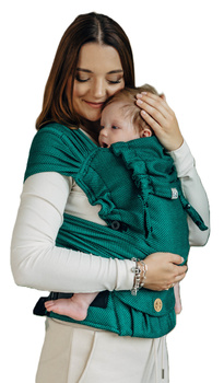 LennyHybrid Half Buckle Carrier - Basic Line Emerald