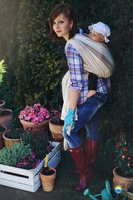 Chusta tkana Little Frog Krzemień