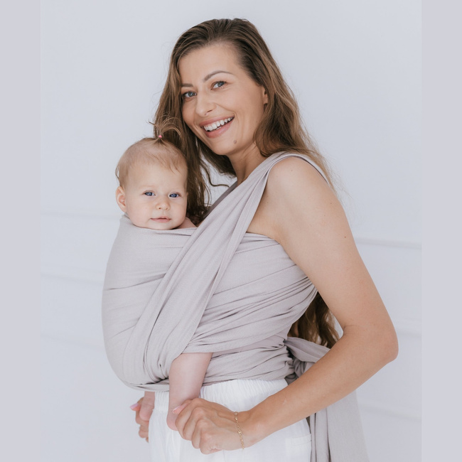 Woven wrap Zaffiro Be Close - Roma: Beige