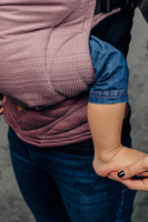 Nosidełko LennyLamb - LennyGo Jodełka Ombre Róż