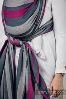 Chusta tkana Lenny Lamb Smoky Fuksja