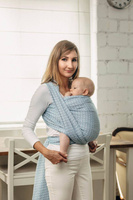 Chusta tkana LennyLamb - LittleLove Sky Blue