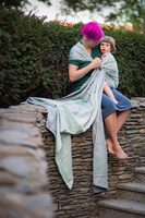 Chusta kółkowa/Ring Sling EverySlings Sweetheart Green Spirit