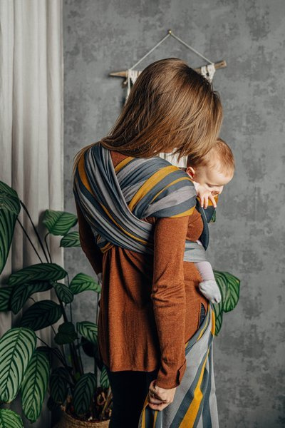 Woven wrap LennyLamb - Smoky - Honey
