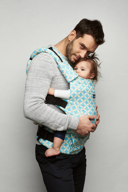 Nosidełko Zaffiro - Embrace: Mosaic Blue