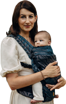 LennyLamb baby carrier - LennyLight - Rainforest Nocturnal