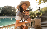 Chusta elastyczna Boba Wrap - Ciemny Szary (5 m.)