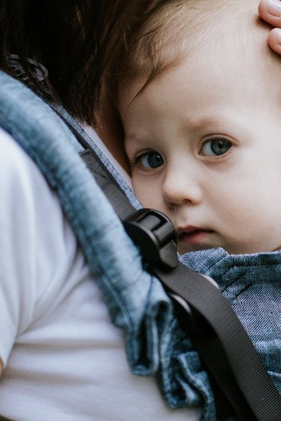 Nosidełko Kavka Multi-age River linen