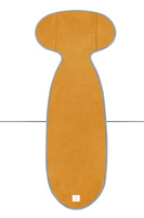 Antypotowa wkładka fotelikowa Simple Wool 15-36 G2