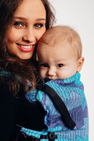 Lenny Lamb Baby carrier: LennyUpGrade: Prism Blue Ray