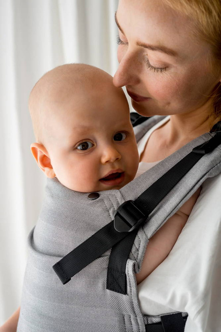 Nosidło Kavka MultiAge - Flint Herringbone Bamboo