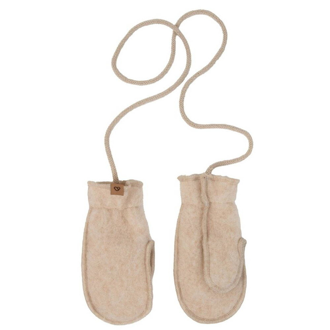 Zaffiro - Rękawiczki dziecięce Wełna premium 5 miesięcy -2 latka Beige 