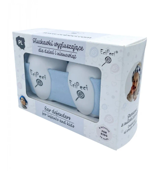 Ecipeci - Słuchawki wygłuszające - Błękitny