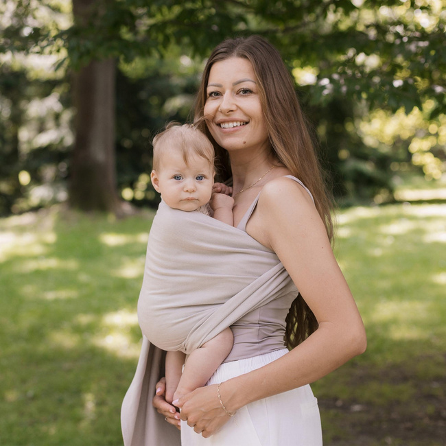 Zaffiro Ring Sling Hug Me - Roma: Beige