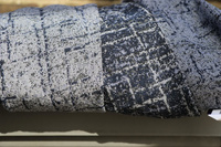 Chusta kółkowa Yaro Sparkling Ultra Navy Grey Repreve