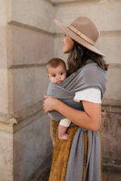 Boba Wrap Stretchy/Elastic Baby Sling - Dark Grey (5m.)