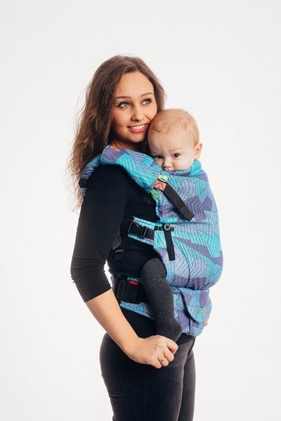 Lenny Lamb Baby carrier: LennyUpGrade: Prism Blue Ray