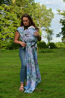 Chusta tkana Yaro Slings - Yaro Ava Trinity Peacock Rainbow Tencel 