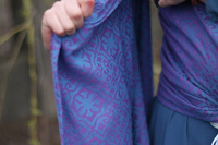 Woven wrap Sensimso Slings - Azuleyo Lila