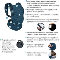 Nosidełko Kavka Multi-age: Ink Dandelions Bamboo