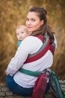 Chusta tkana EverySlings Babyheart Strawberry