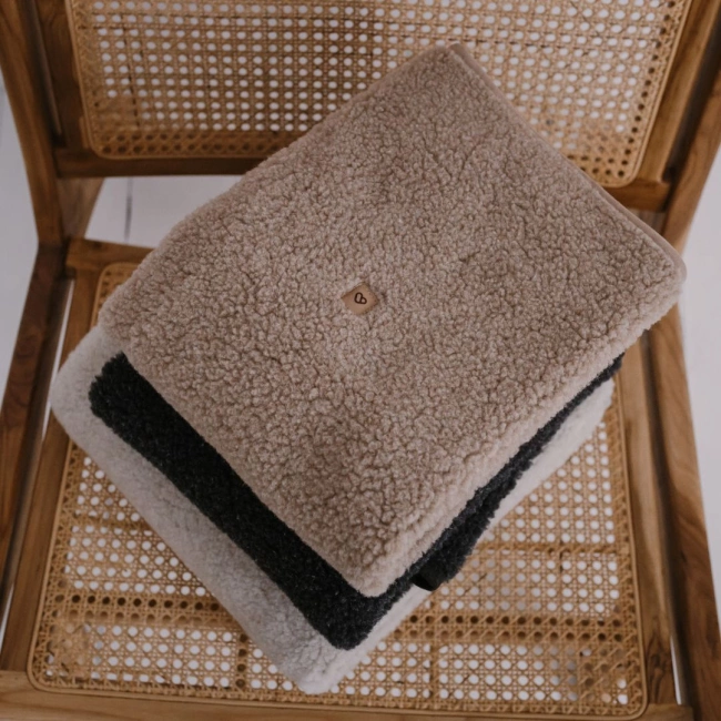 Zaffiro - Wool Blanket Browm