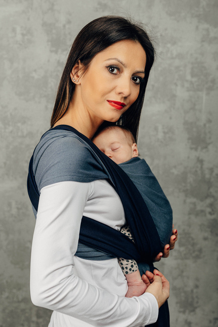 Moja pierwsza chusta - LennyLamb Azuryt