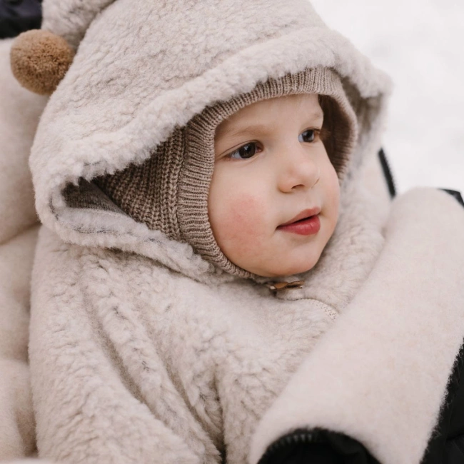 Zaffiro - Aspen GrowUp Wool Sleeping Bag - Black