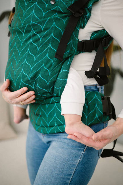 Baby carrier Kavka MultiAge Pro: Elf Braid (Cotton/Tencel)