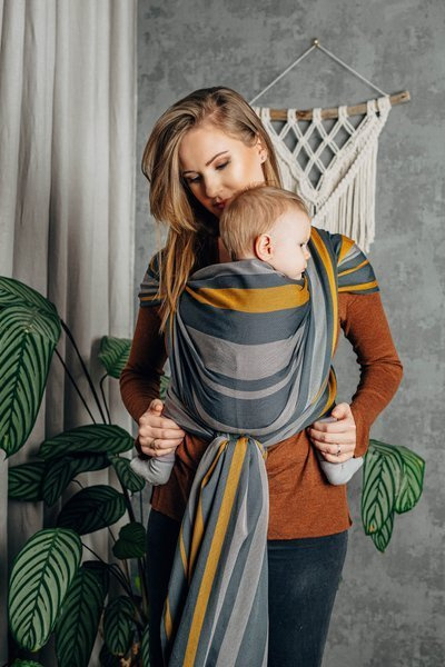 Woven wrap LennyLamb - Smoky - Honey