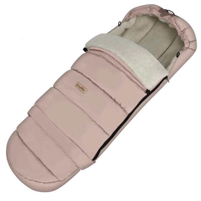 Zaffiro - Aspen iGrow Winter Footmuff with Premium Sheep Wool Baby Pink