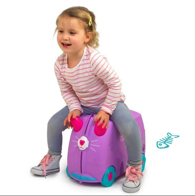 Trunki - Jeżdżąca walizeczka: Kotek Cassie
