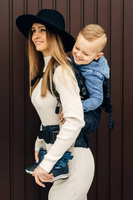 Lenny Lamb Baby carrier: LennyPreschool: Peacock's Tail Sublime