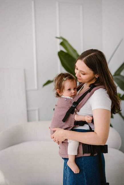 Baby carrier Kavka Multi-age: Mocca Linen 2024