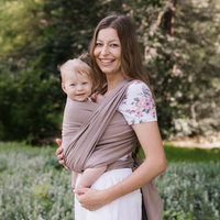 Woven wrap Zaffiro Be Close - Roma: Latte