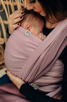 Chusta tkana LennyLamb - Mała Jodełka Ombre Róż