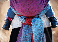 Woven wrap Sensimso Slings - Hinda Magical Night