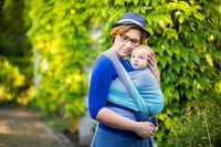 Chusta tkana EverySlings Babyheart Juneberry