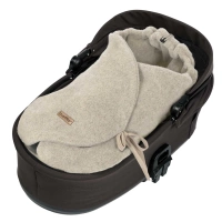 Zaffiro - Woolen wrap 0-12m Sierra Beige