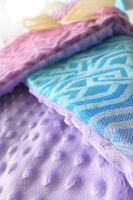 Ocieplany kocyk z chusty