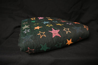 Chusta tkana Yaro Slings - Stellar Spongy Black Multicolor Glossy