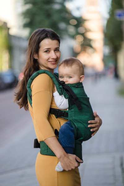 Baby carrier Kavka Multi-age Pine herringbone