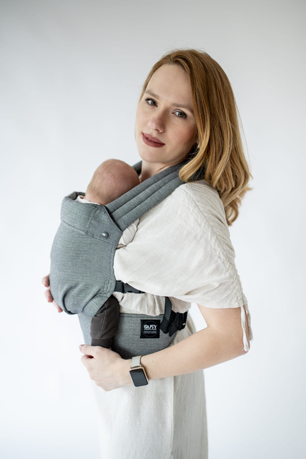 Baby Carrier Qusy Mini - Silver Dust 2.0