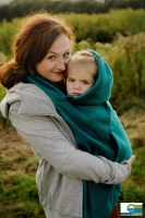 Osłonka Polarowa Little Frog - Cosy Frog Teal