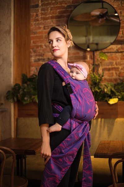 Nosidło Hybrydowe EverySlings Click&Tie Moonid Princes 