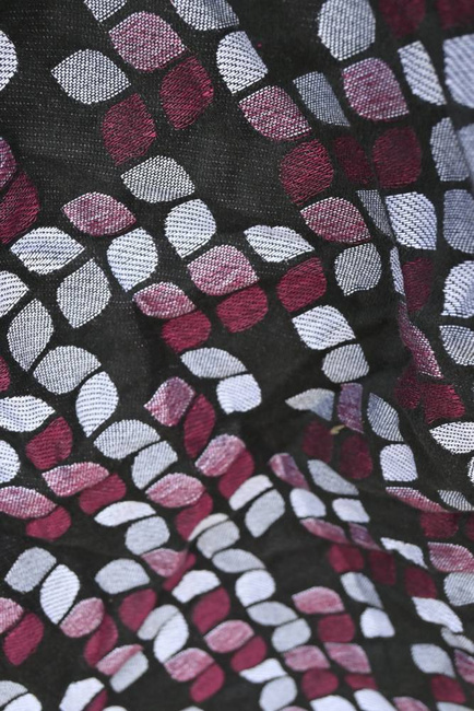 Chusta tkana Yaro Slings - Petals Duo Black Purple Hemp