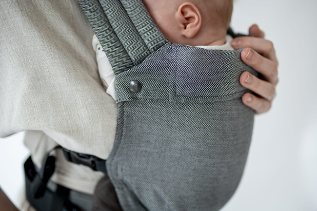 Baby Carrier Qusy Mini - Silver Dust 2.0