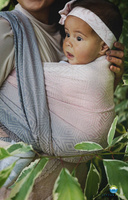 Chusta tkana Little Frog - Foggy Cube